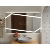 Зеркало для ванной с подсветкой Баколи 80х60 см